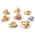 2021 Hot Sale Electrical Cable Connector Earth Rod Clamp U Bolt Clamp To Connect Copper Wire